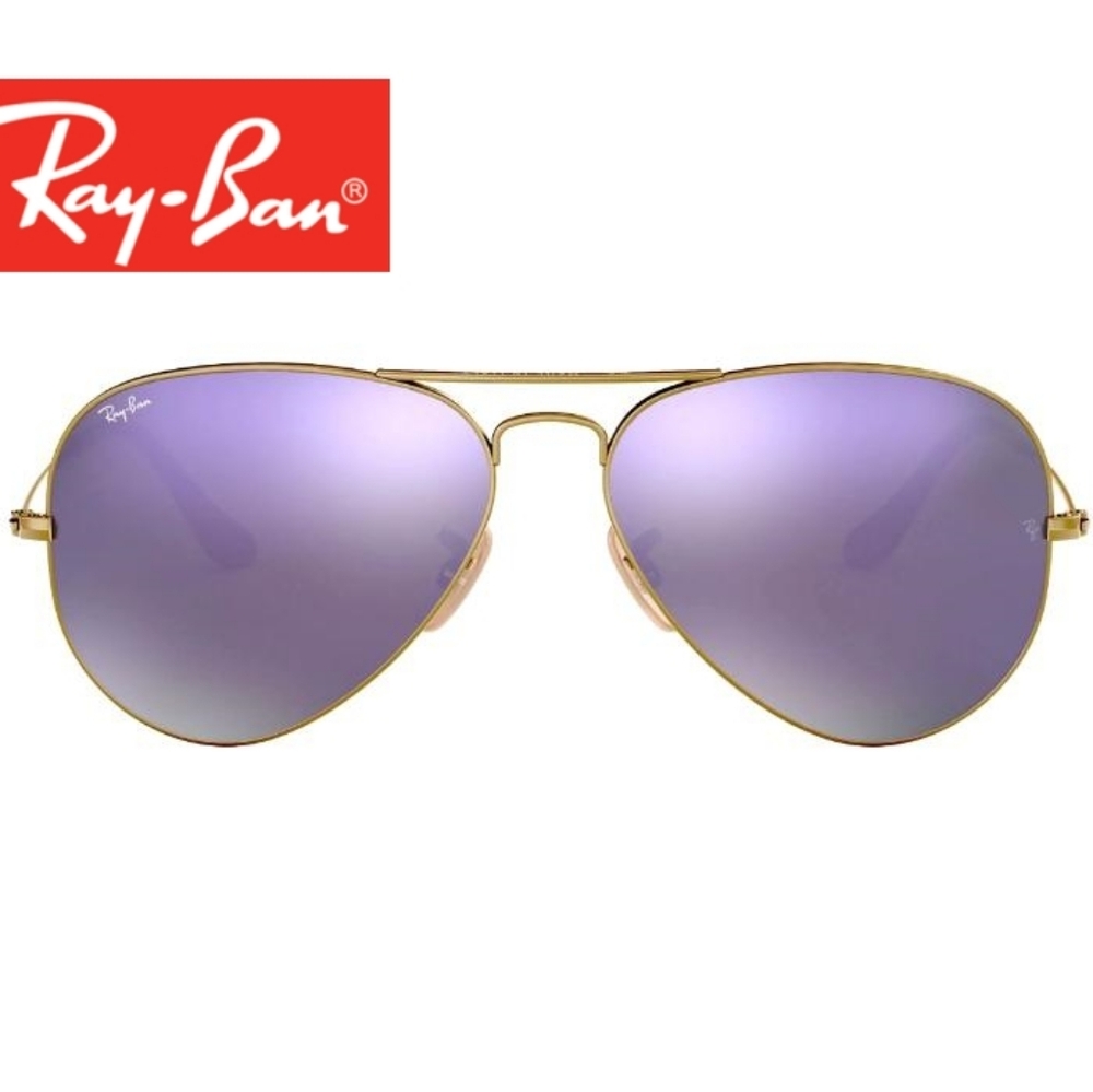 RayBan Aviator Purple Mirror RB3025 Men & Women